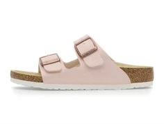 Birkenstock Arizona sandal shiny lizard lyserød str 30-35